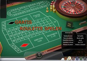 gratis roulette spelen