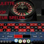 Roulette op kleur spelen
