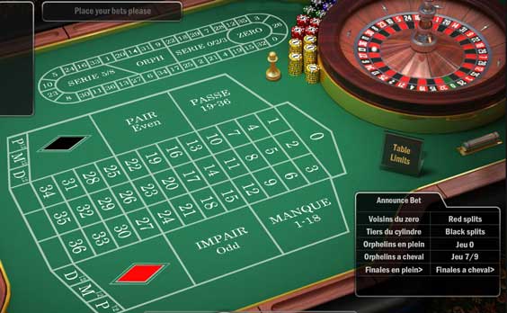 Roulette tactiek gratis uitproberen