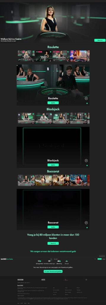 Bet365 online roulette casino